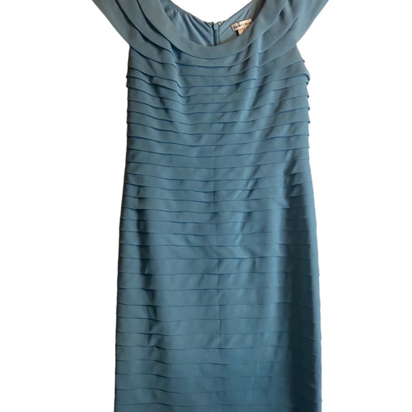 André Oliver ruffled tiered bodycon sleeveless Dress ladies 12 - Picture 1 of 7